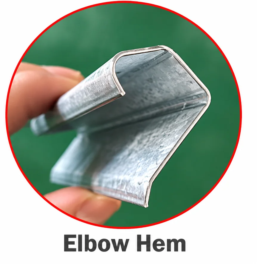 Elbow hem profile reference