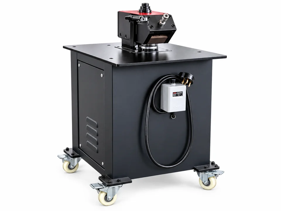 LA-15 Elbow Lock Forming Machine for conventional and snap-lock elbow seams