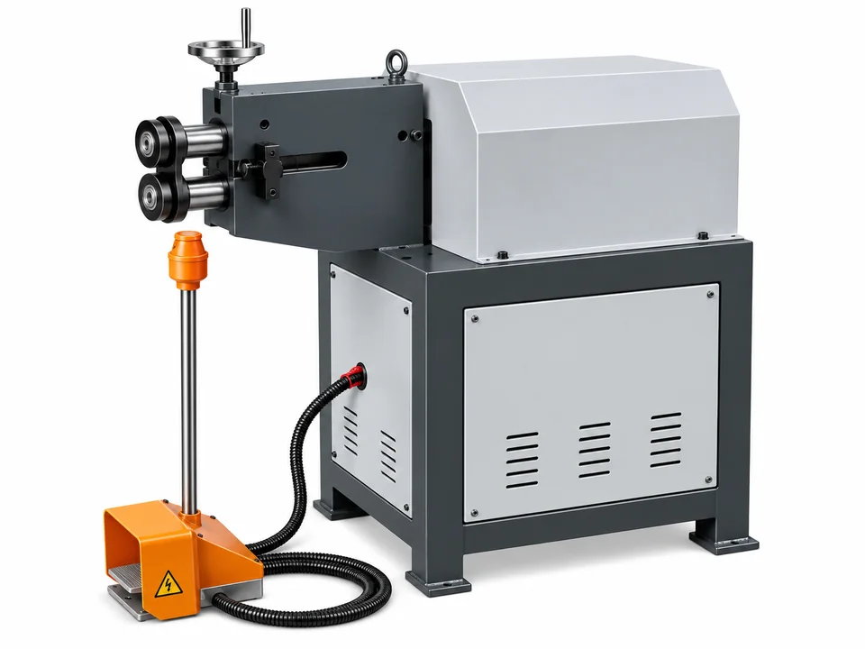 Temporary HVAC duct equipment reference image; Electric Beading Machine photo pending