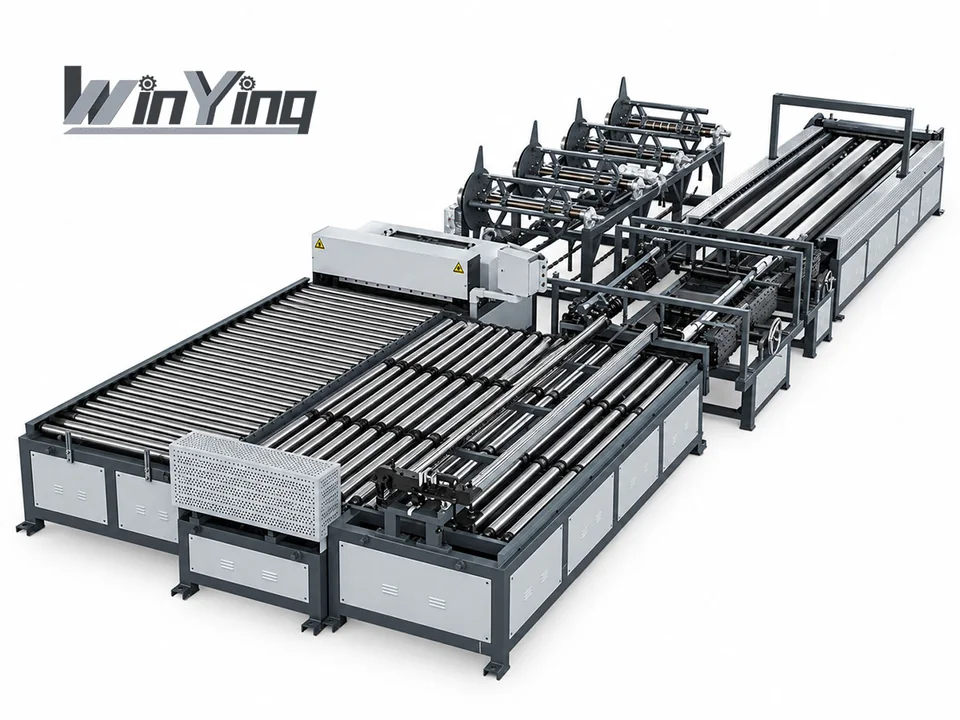 HVAC duct manufacturing equipment