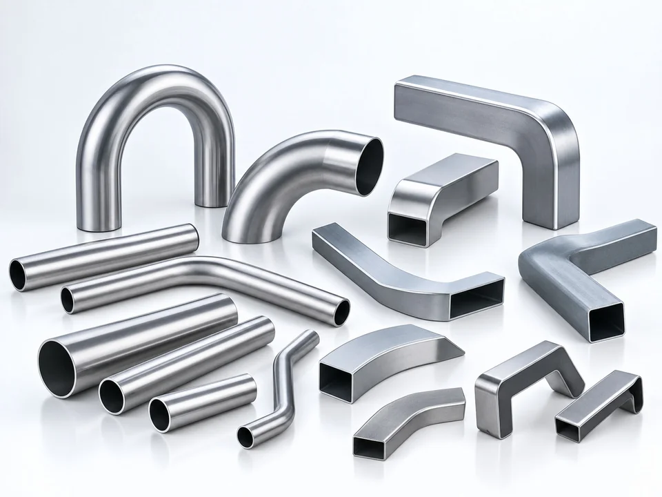 Round and non-round metal tube components reference