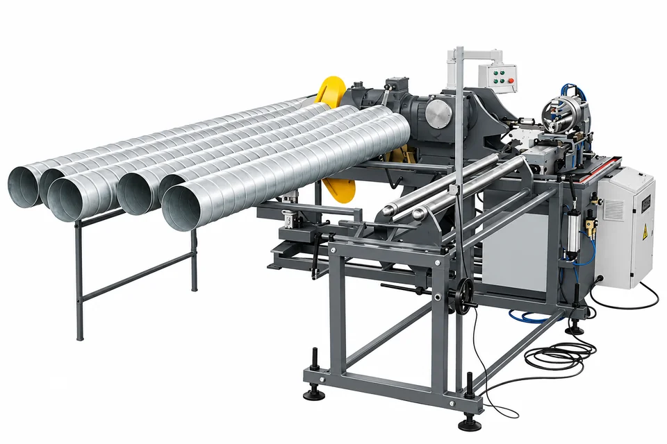 Tube-Mold Spiral Duct Machine