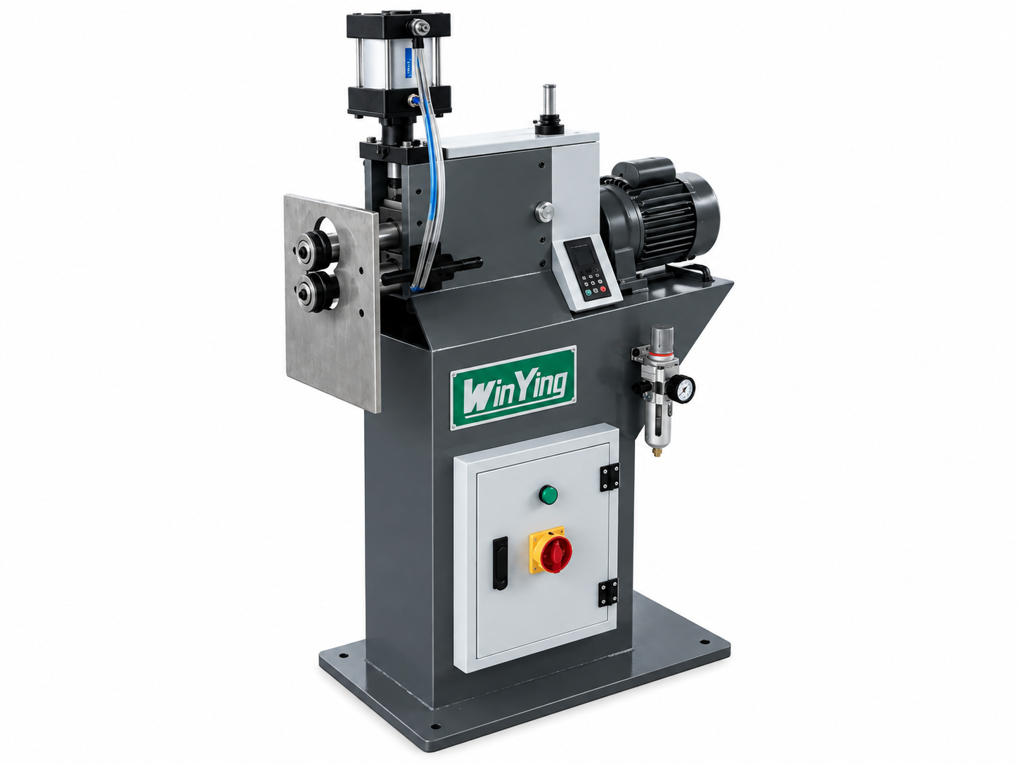 Temporary HVAC duct equipment reference image; Pneumatic Beading Machine photo pending